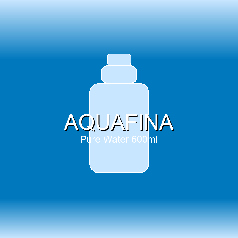 Aquafina Water 600ml